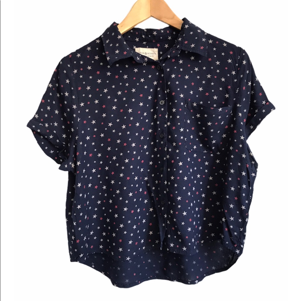 Denim & Supply By Ralph Lauren Start Crop Shirt ⭐️